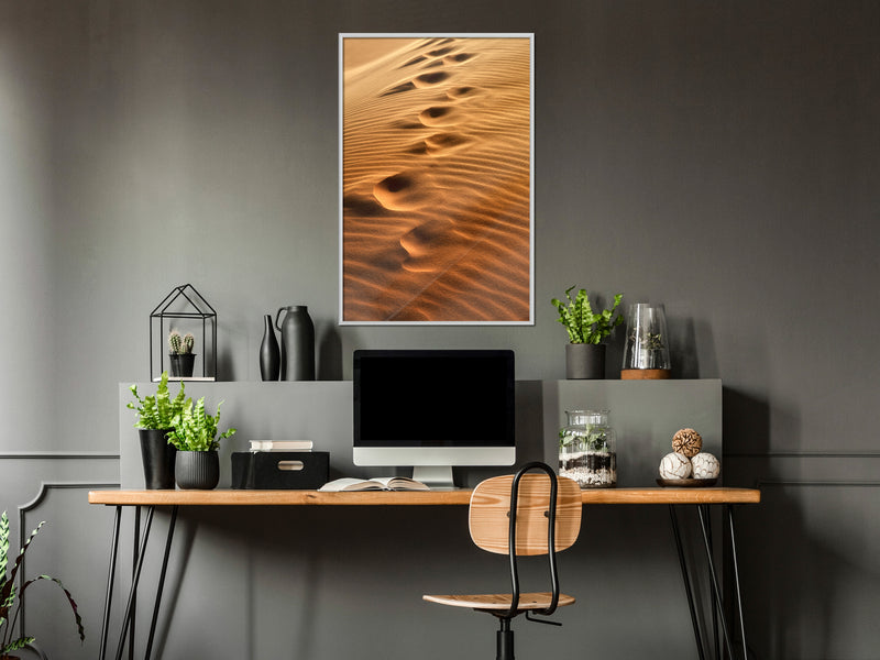 Poster - Lost Wanderer  - wit