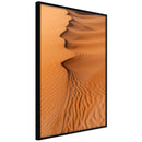 Poster - Patterns on the Sand  - zwart