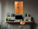 Poster - Patterns on the Sand  - goud