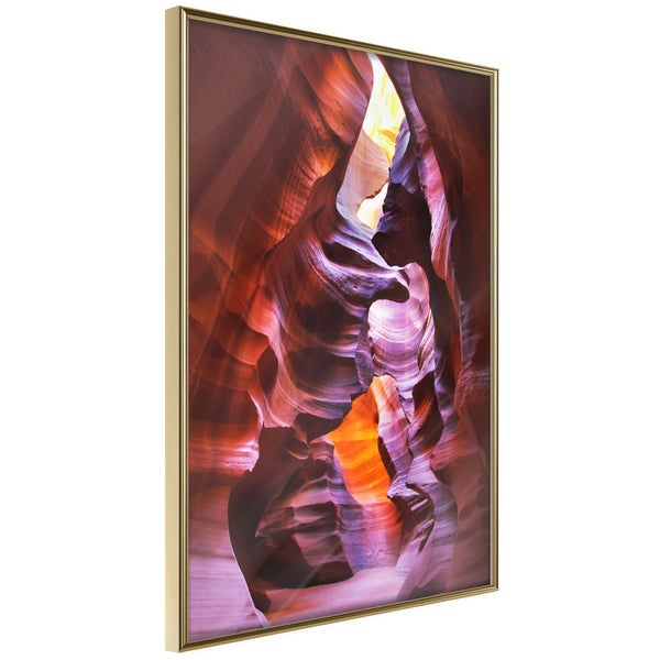 Poster - Nature Doesn't Need Filters  - goud