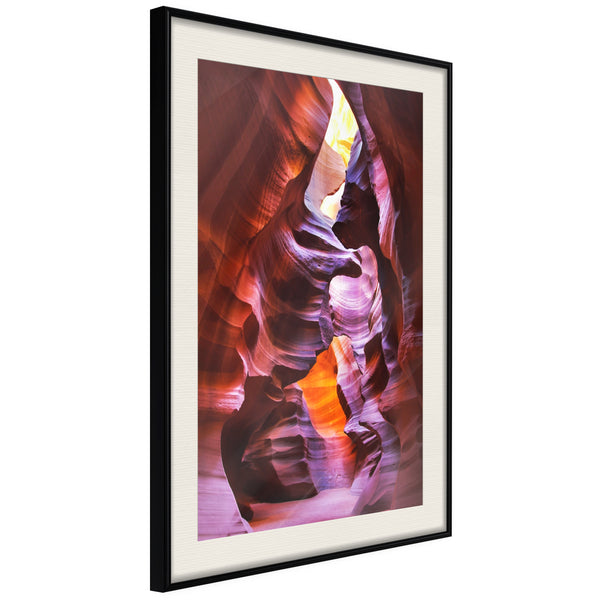 Poster - Nature Doesn't Need Filters  - zwart passepartout