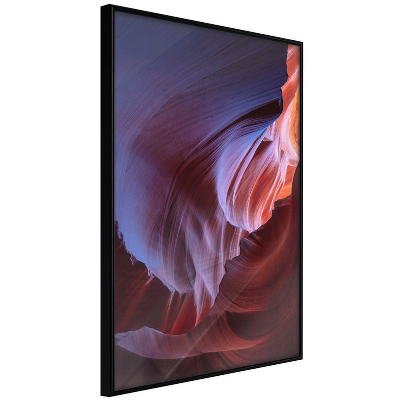 Poster - Shades of Purple I  - zwart