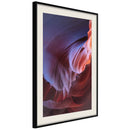 Poster - Shades of Purple I  - zwart passepartout