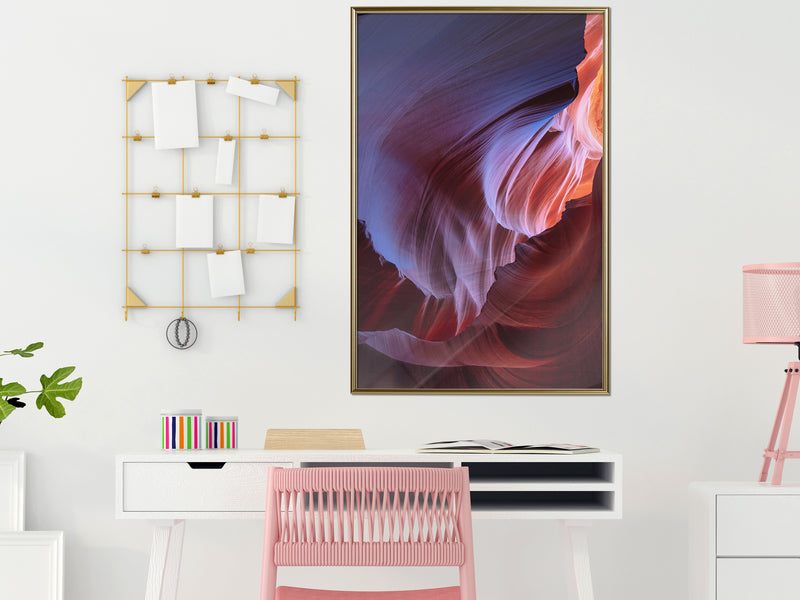 Poster - Shades of Purple I  - goud