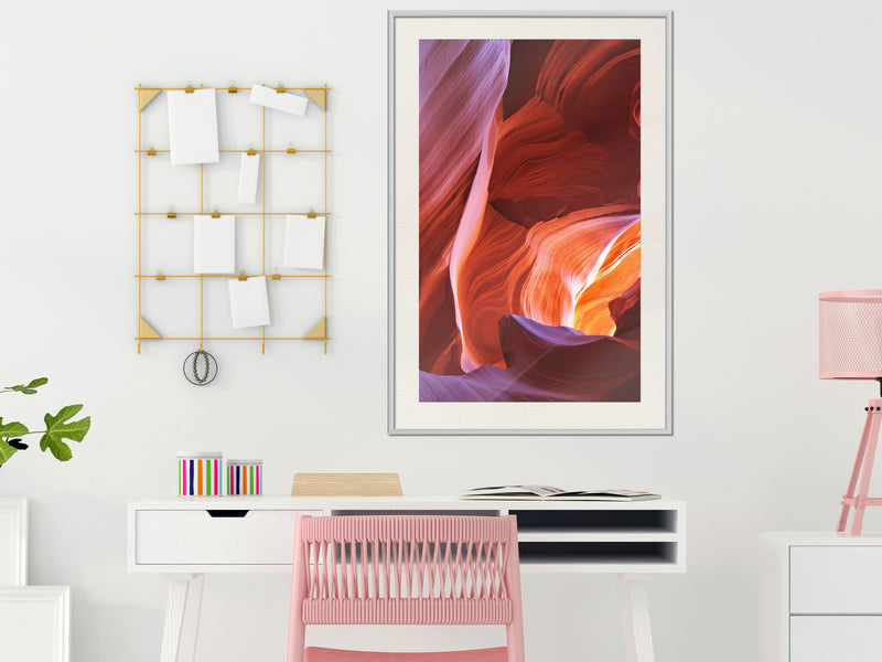Poster - Nature is an Artist  - wit passepartout