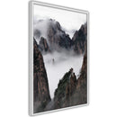 Poster - Misty Valley  - wit