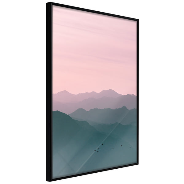 Poster - Natural Gradient I  - zwart