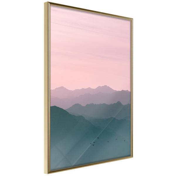 Poster - Natural Gradient I  - goud