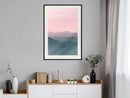 Poster - Natural Gradient I  - zwart passepartout