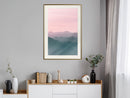 Poster - Natural Gradient I  - goud passepartout