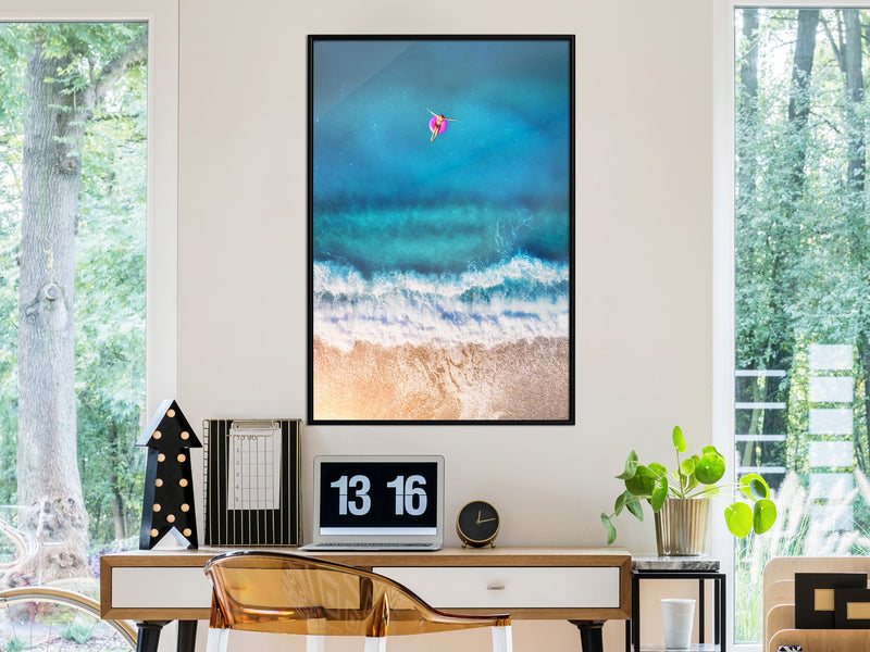 Poster - Drifting Away  - zwart