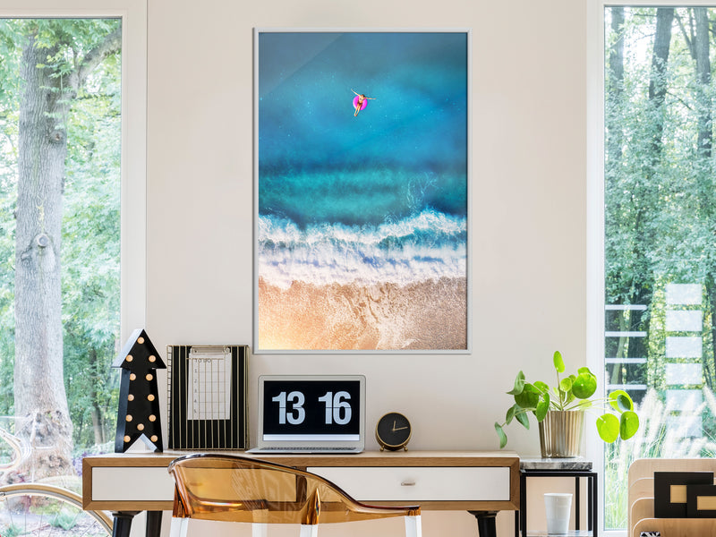 Poster - Drifting Away  - wit