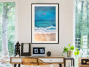 Poster - Drifting Away  - zwart passepartout