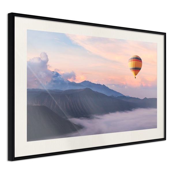 Poster - Freedom  - zwart passepartout