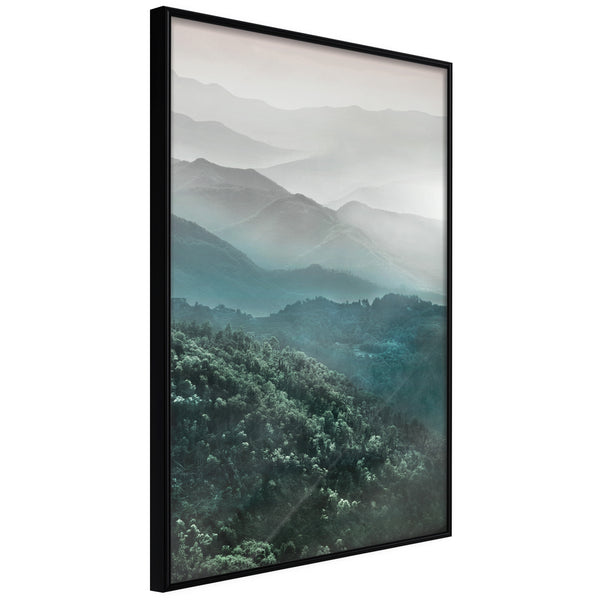Poster - Natural Gradient II  - zwart