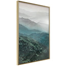 Poster - Natural Gradient II  - goud