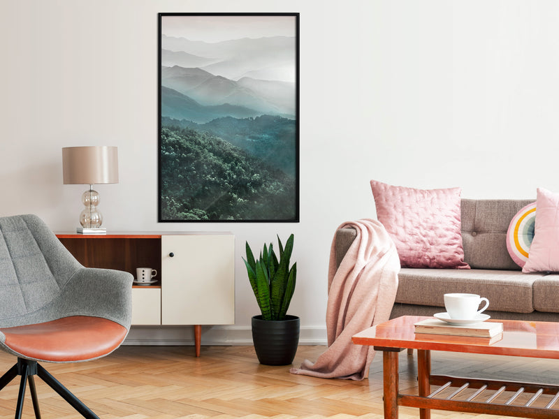 Poster - Natural Gradient II  - zwart