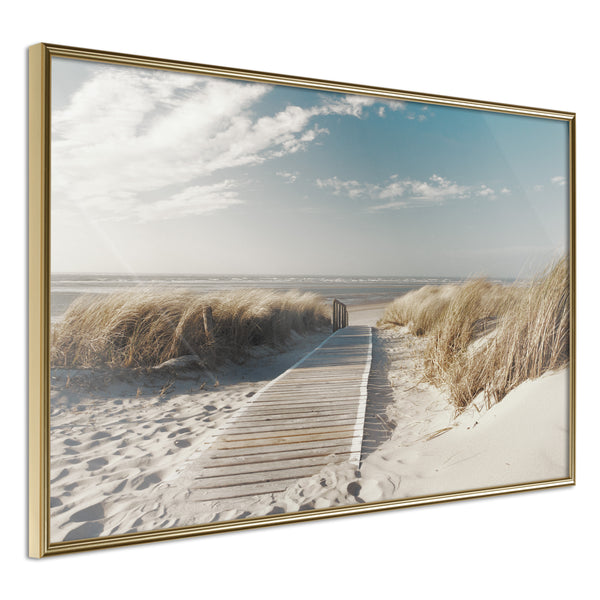 Poster - Swaying Wind  - goud