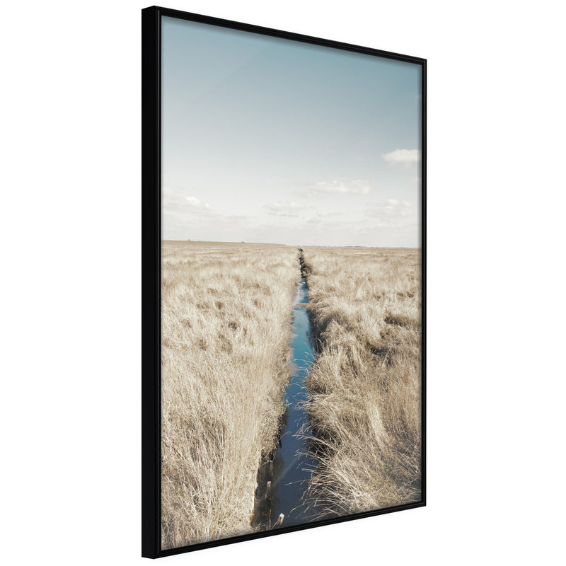 Poster - Drainage Ditch  - zwart