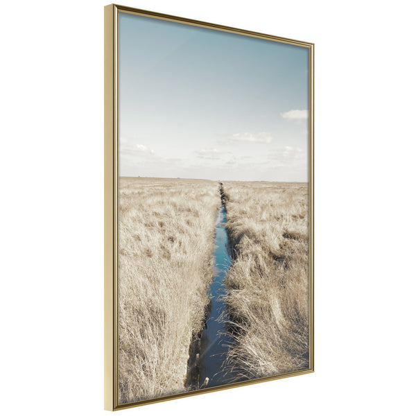 Poster - Drainage Ditch  - goud