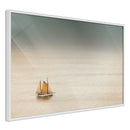 Poster - Lonely Cruise  - wit