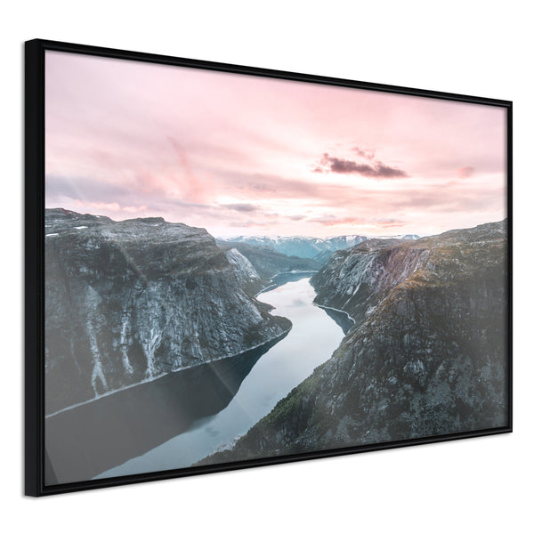 Poster - Stunning View  - zwart