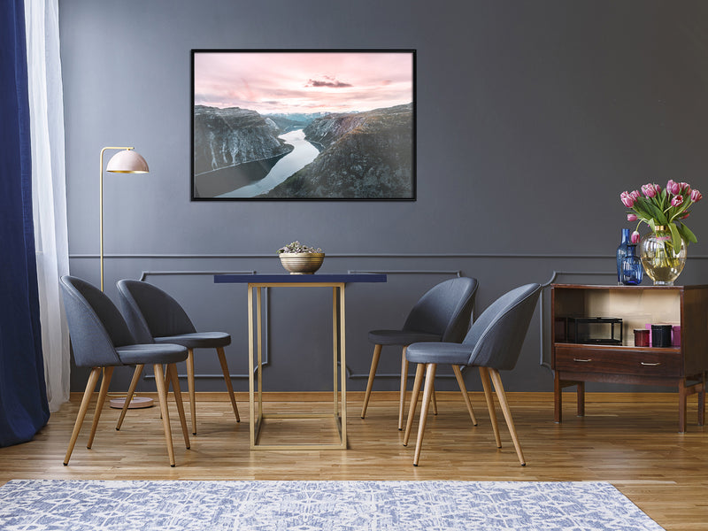 Poster - Stunning View  - zwart