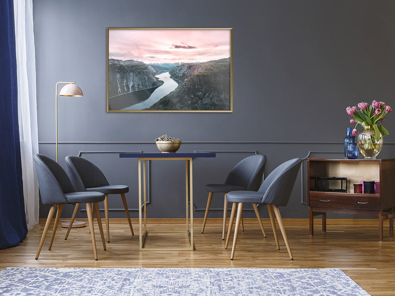 Poster - Stunning View  - goud