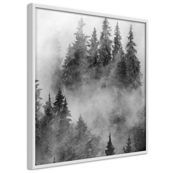 Poster - Dark Landscape  - wit