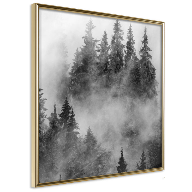 Poster - Dark Landscape  - goud