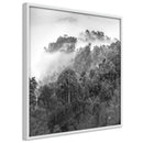 Poster - Foggy Forest  - wit