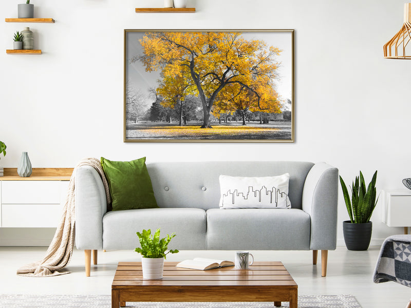 Poster - Golden Tree  - goud