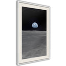 Poster - Longing  - wit passepartout