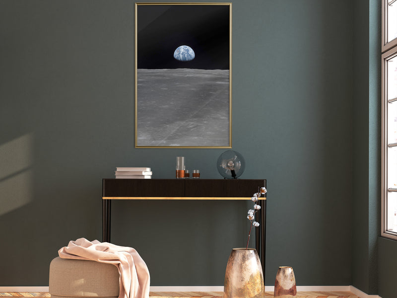 Poster - Longing  - goud