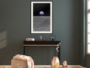 Poster - Longing  - zwart passepartout