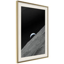 Poster - Planet in the Shadow  - goud passepartout