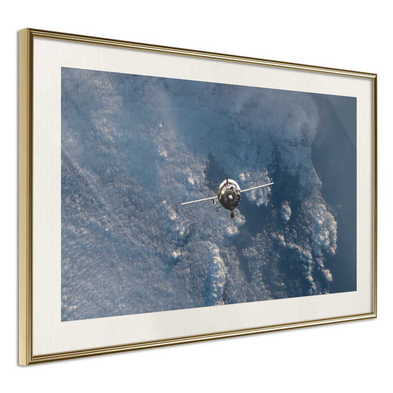 Poster - Farewell  - goud passepartout