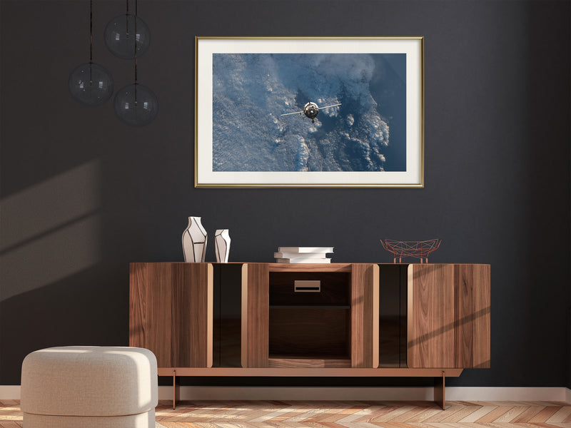 Poster - Farewell  - goud passepartout