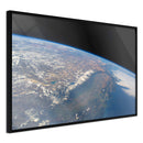 Poster - Curve of the Earth  - zwart