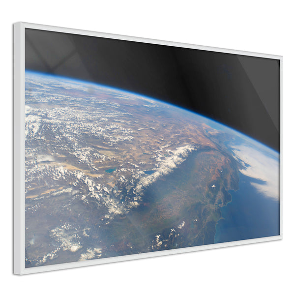 Poster - Curve of the Earth  - wit