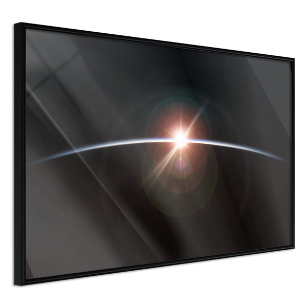 Poster - Glimmer  - zwart