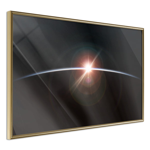 Poster - Glimmer  - goud