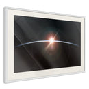 Poster - Glimmer  - wit passepartout