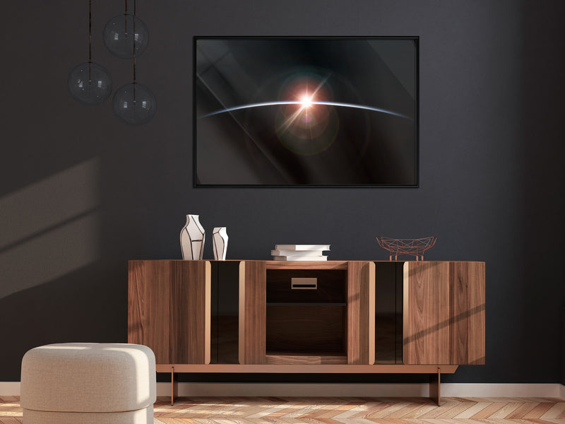 Poster - Glimmer  - zwart