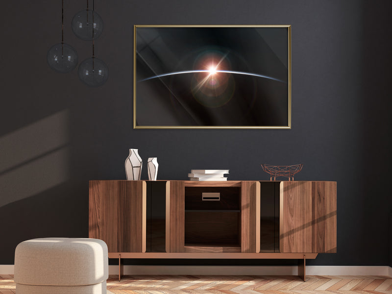 Poster - Glimmer  - goud