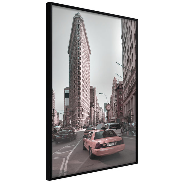 Poster - Flatiron Building  - zwart