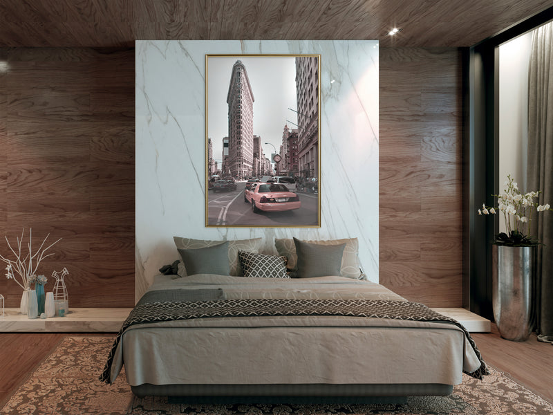 Poster - Flatiron Building  - goud