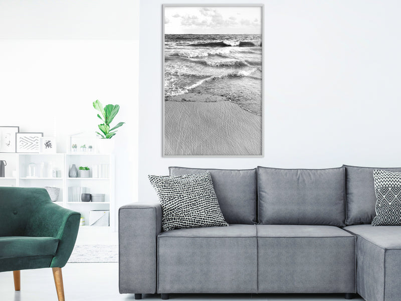 Poster - At the Seaside  - wit