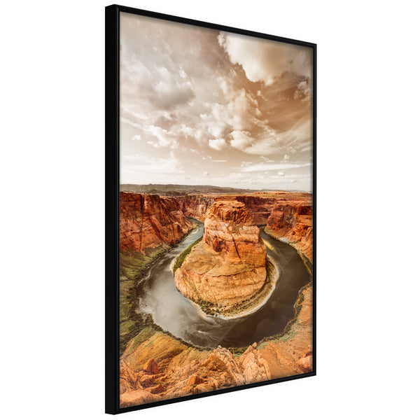 Poster - Colorado River  - zwart