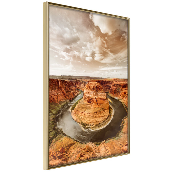Poster - Colorado River  - goud